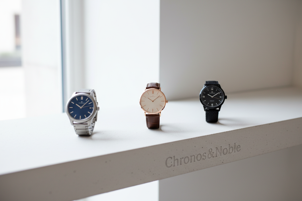 Close-up display minimalista